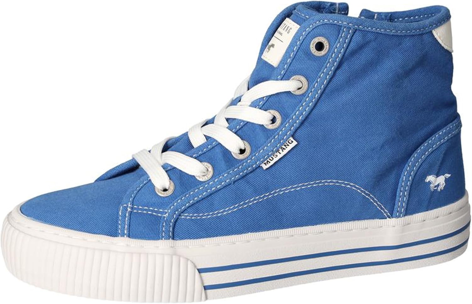 MUSTANG 1272309/88 Damessneakers, lichtblauw, 38 EU