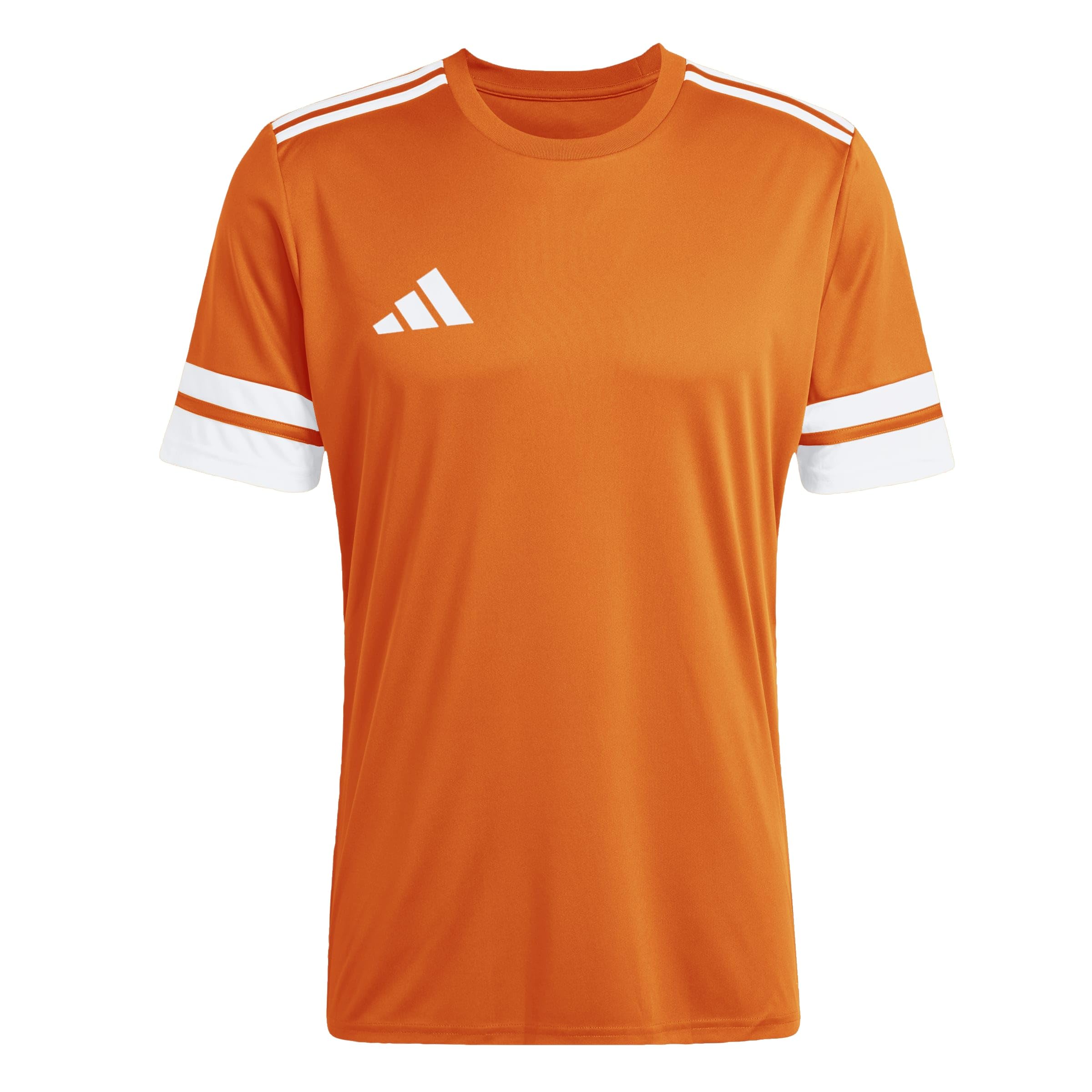 adidas Men's SQUADRA25 Jersey Short Sleeve, Team Orange/White, S