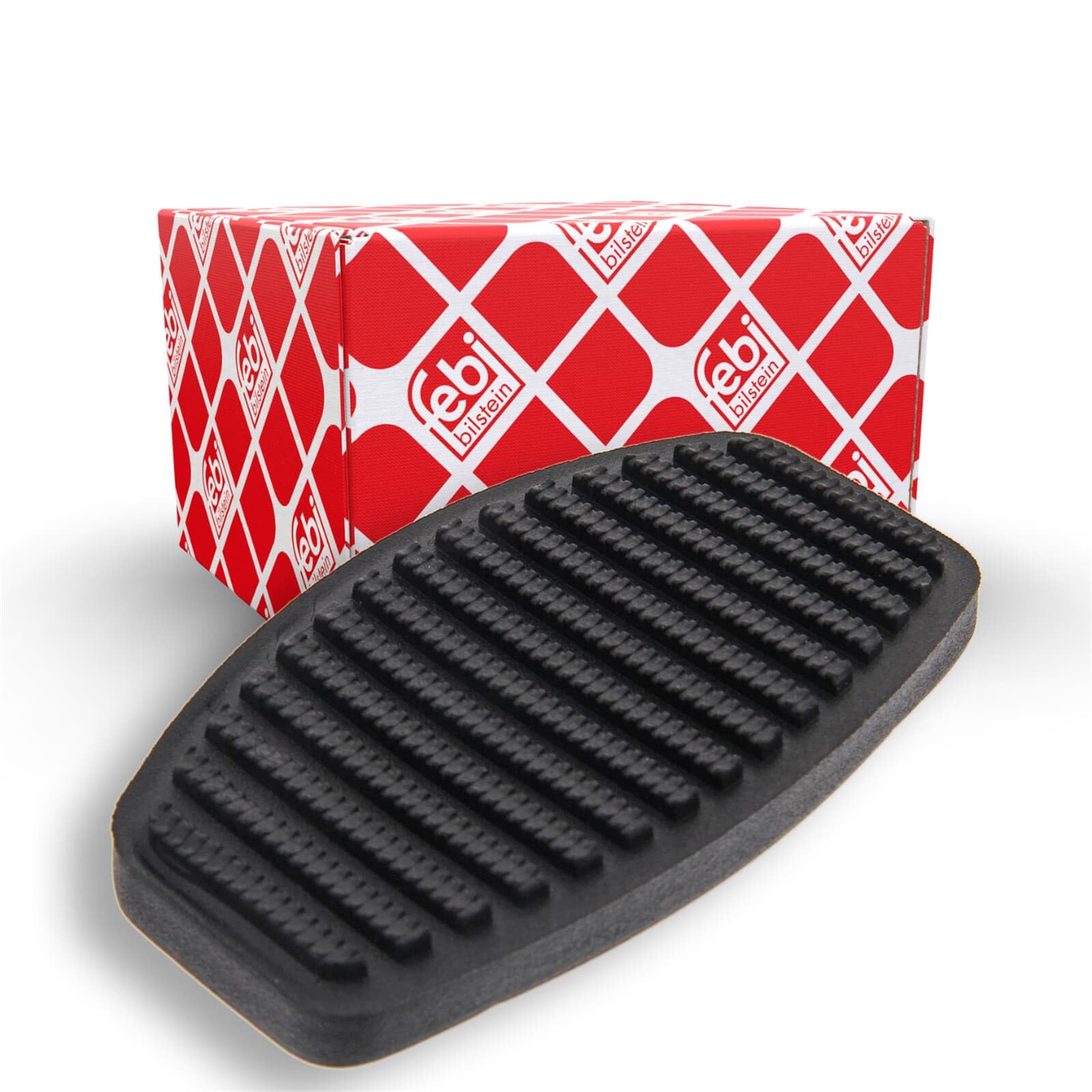 2x Clutch and Brake Pedal Grip Pad Rubber Febi 12833 For Abarth 500 595 Lancia Y
