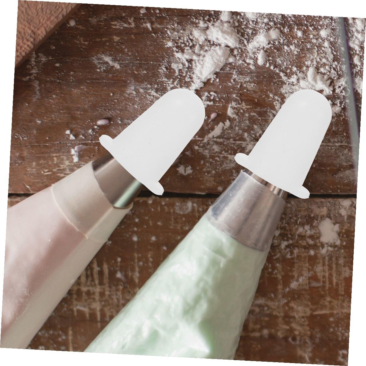Ipetboom Coperture per Beccucci da Pasticceria in Silicone, 6 Pezzi