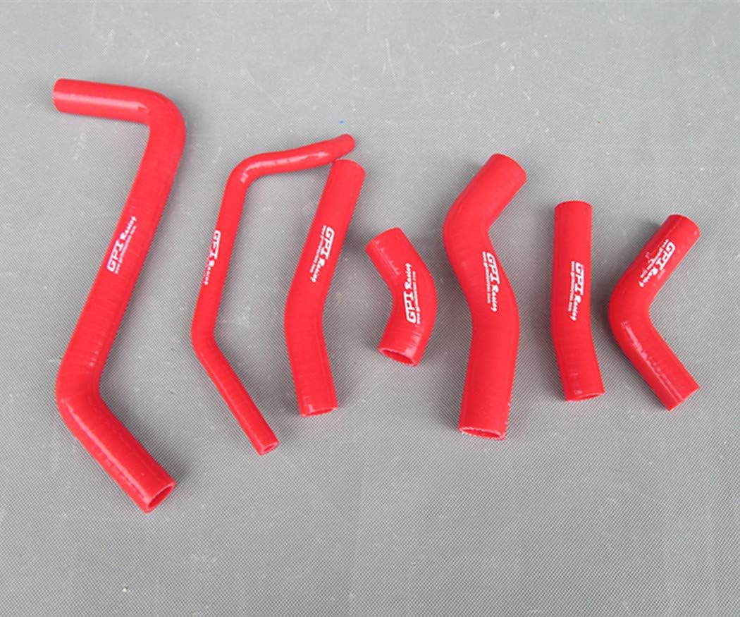 For KAWASAKI KX450F KXF450 2009-2014 2010 2011 2012 2013 silicone radiator hose (Blue)