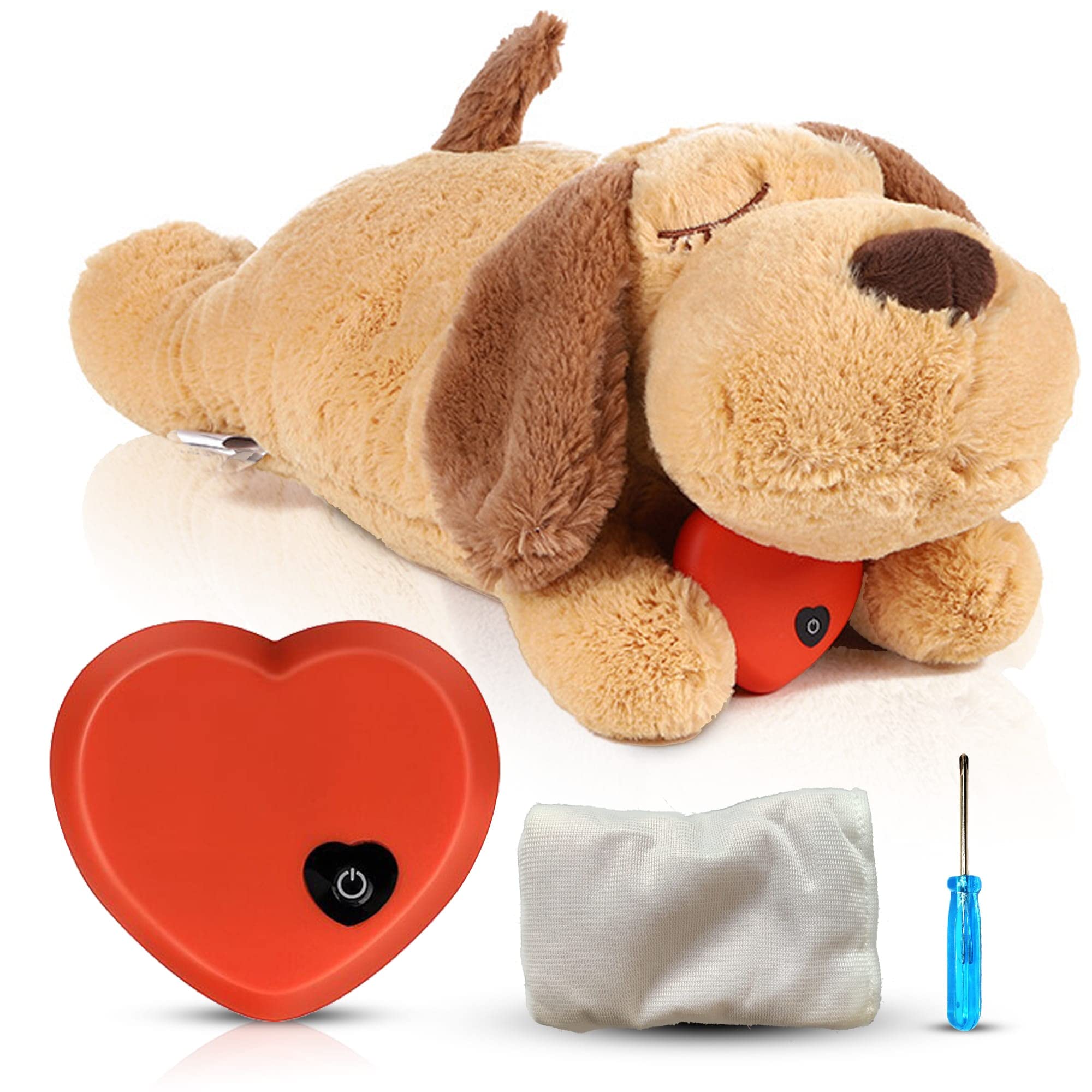 ALL FOR PAWS Heartbeat - Cachorro Para Perros, Alivio De La Ansiedad Y