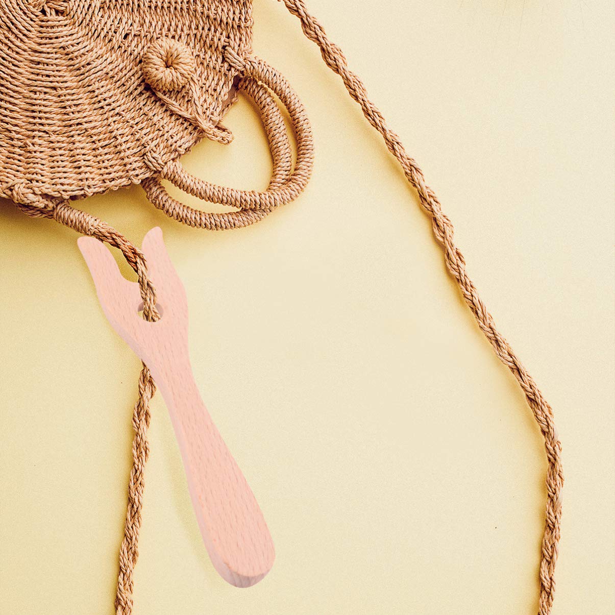 Bracelet Knitter Wooden Tool - Portable DIY Craft Device For Making ...