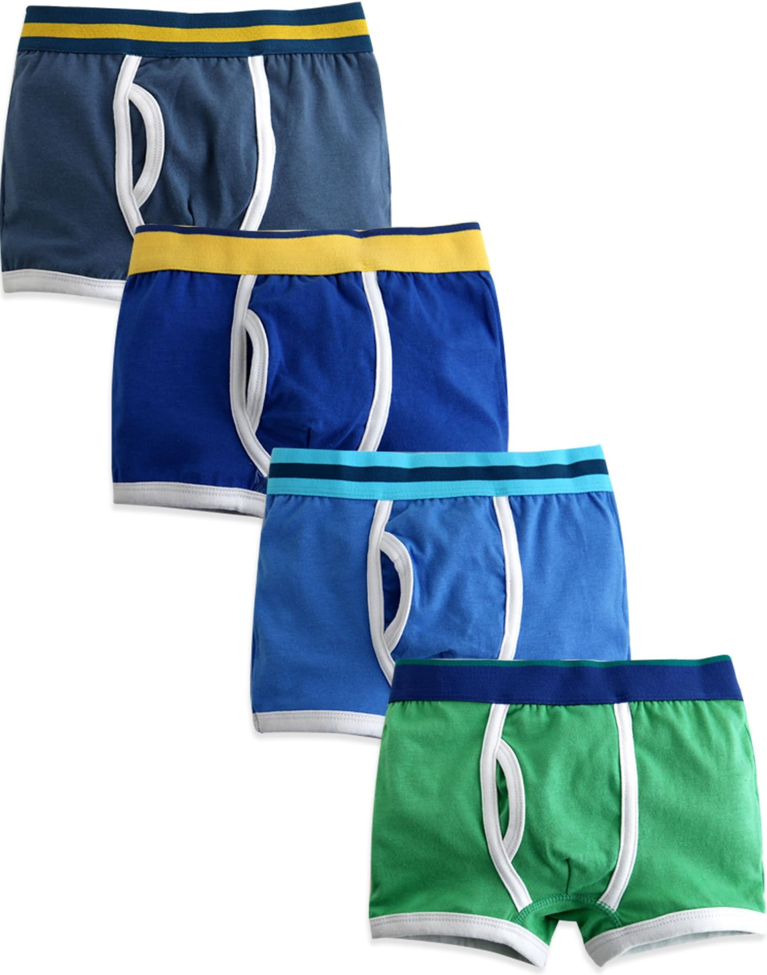 2T-7T Toddler Kids Boys Cotton or Modal Underwear Boxer Briefs 3pack or 4pack Set