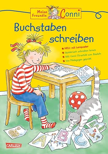 Conni Gelbe Reihe (Beschäftigungsbuch): Buchstaben schreiben: Mit ABC-Lernposter als EXTRA