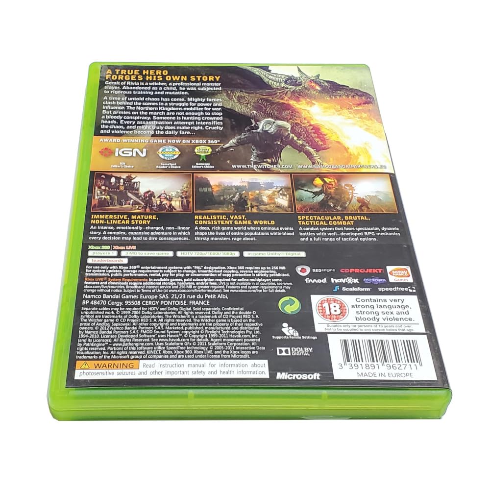 The Witcher 2: Assassins of Kings - Enhanced Edition [Edizione: Regno Unito]