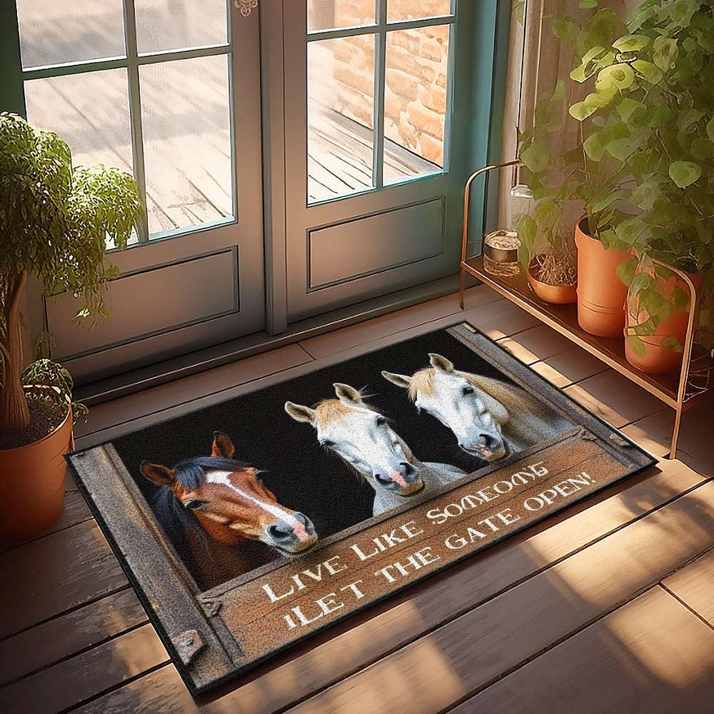 Paillasson Fall Outside anti-saleté grand tapis d'entrée intérieur pour sols propres 65 x 90 cm