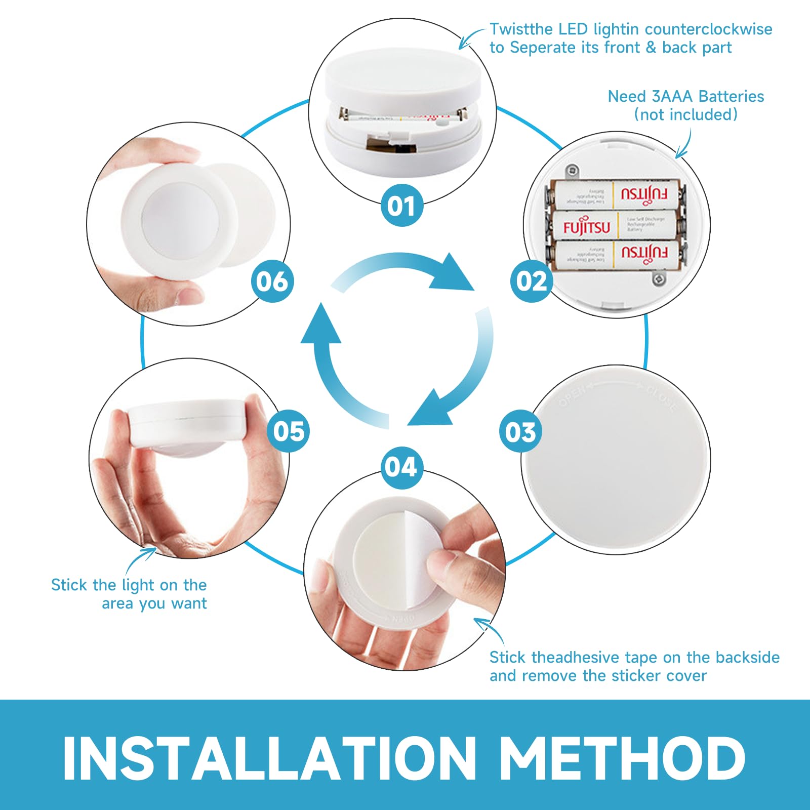 12 Pack Battery LED Lights With Dimmer & Timer Tea Lights - View #10