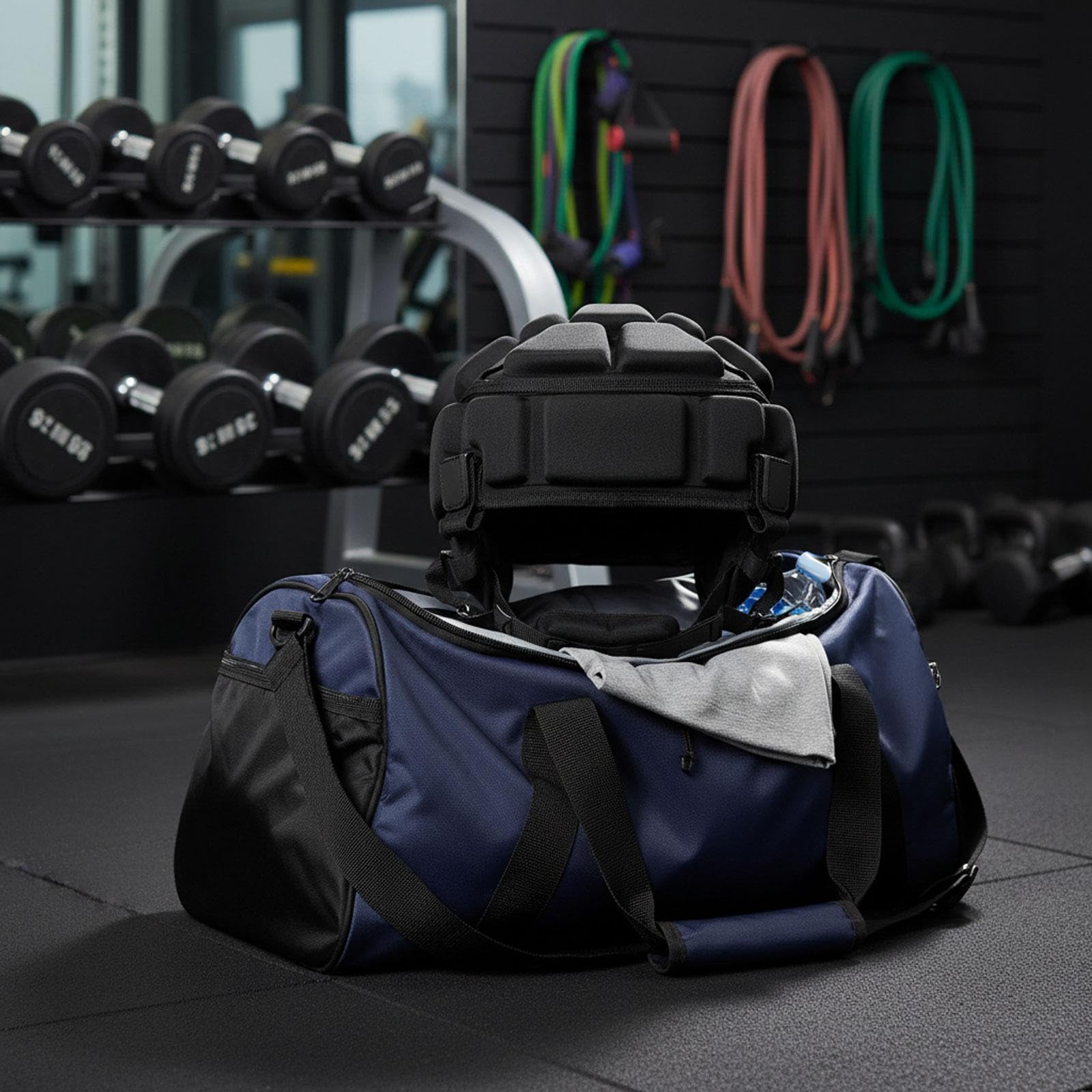 F Fityle Sport-Kopfschutz, Fußball-Kopfschutz, komfortabler Protektor, Rugby-Helmschale