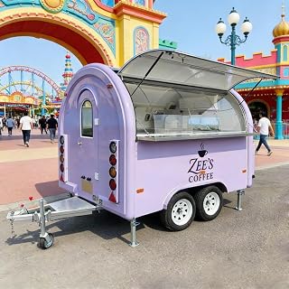 Portable Food Trailer – Mobile Kitchen for Event Based Food Service, Customizable Setup