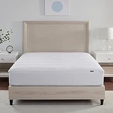 Serta Power Chill King Size Waterproof Mattress Cover, Soft and Breathable Cooling Mattress Protector, 15" Elastic Deep Pocket for Secure Fit, White
