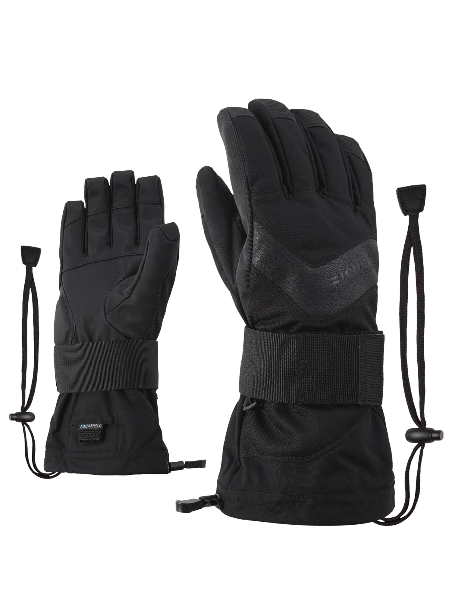 Ziener Milan As, Guanti da Snowboard/Sport Invernali, Impermeabili, Traspiranti. Unisex Adulto