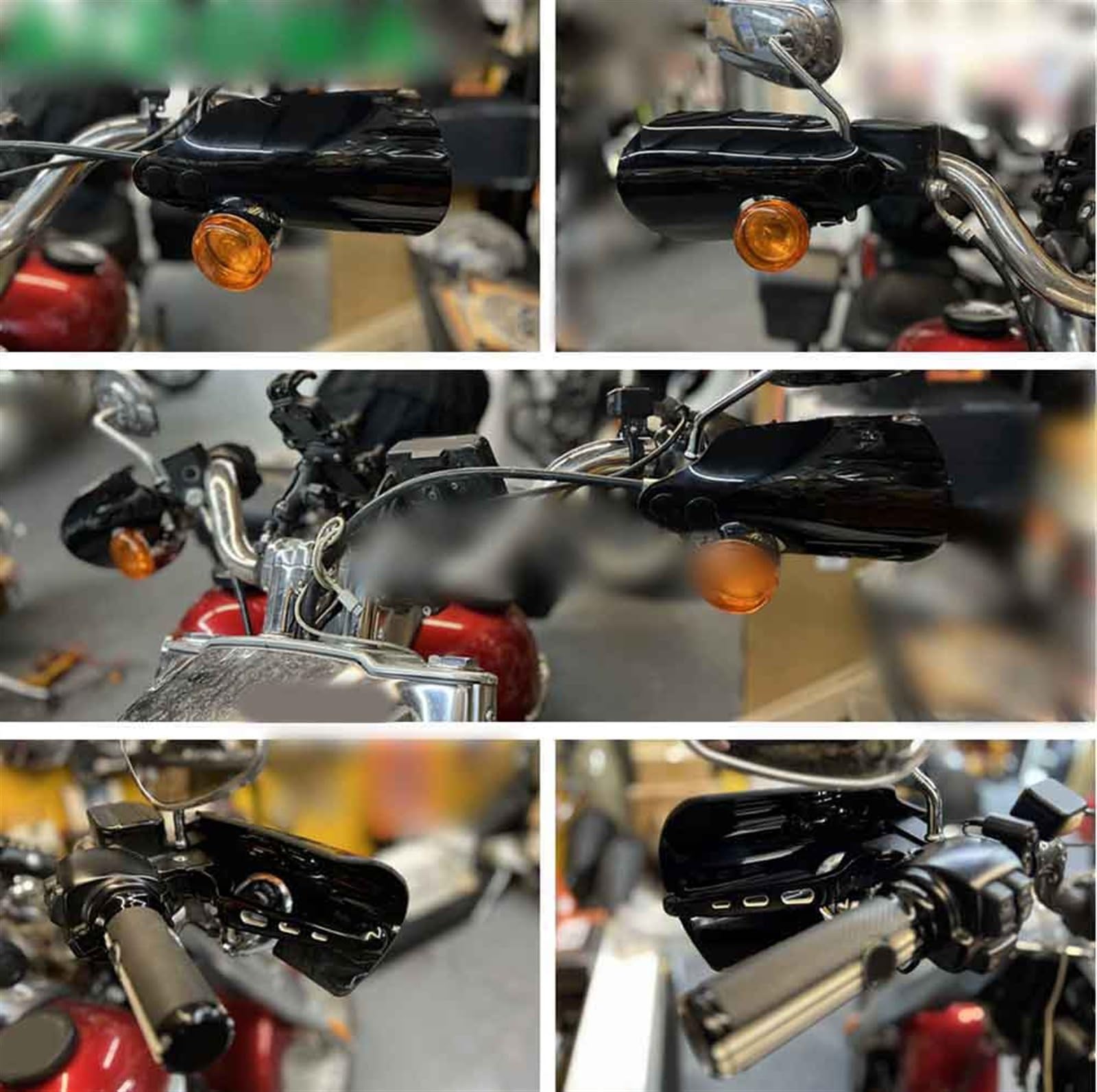 Protezione Mano Manubrio Moto per Harley Softail Breakout - FXBR 2018-2019 Protezione del Paramano Accessori