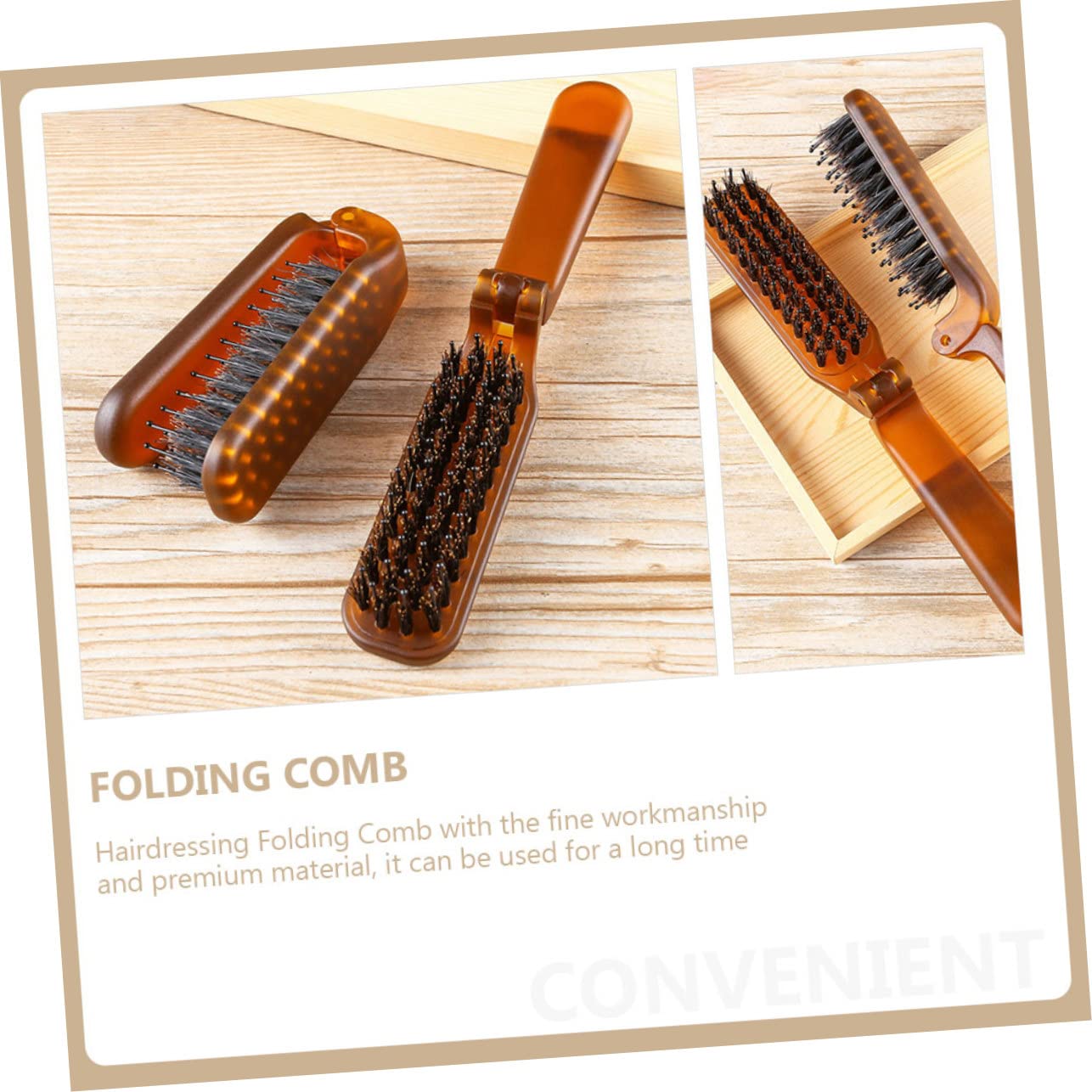 FRCOLOR 10stücke Faltbare Reisehaarbürste Und Haarkamm Tragbare Haarbürsten Für Und Für Lockiges Und Haar Ergonomisches Design Für