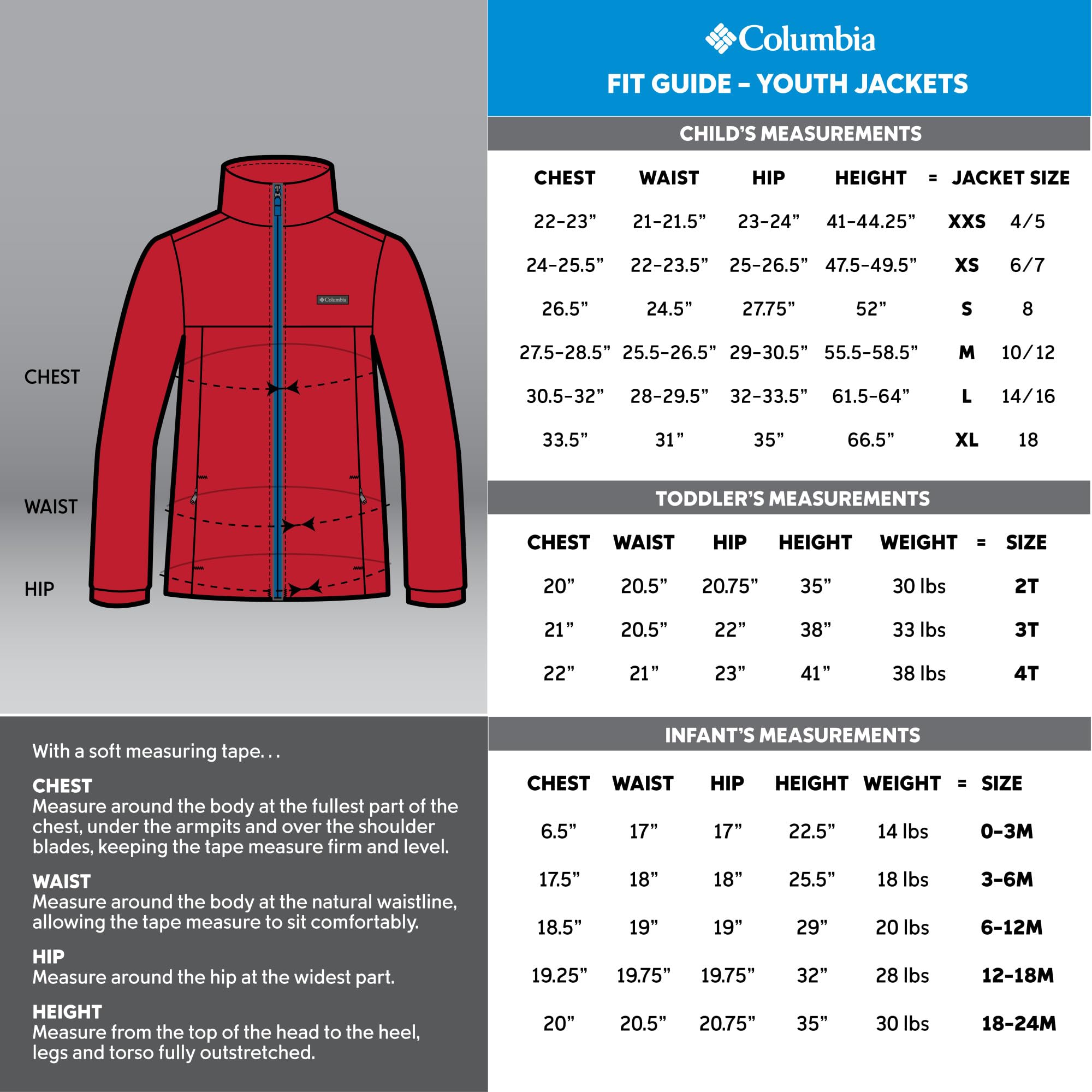 Columbia Youth Boys Rugged Ridge 2 Sherpa zamek błyskawiczny na całej długości, polar Sherpa, Dark Mountain, L