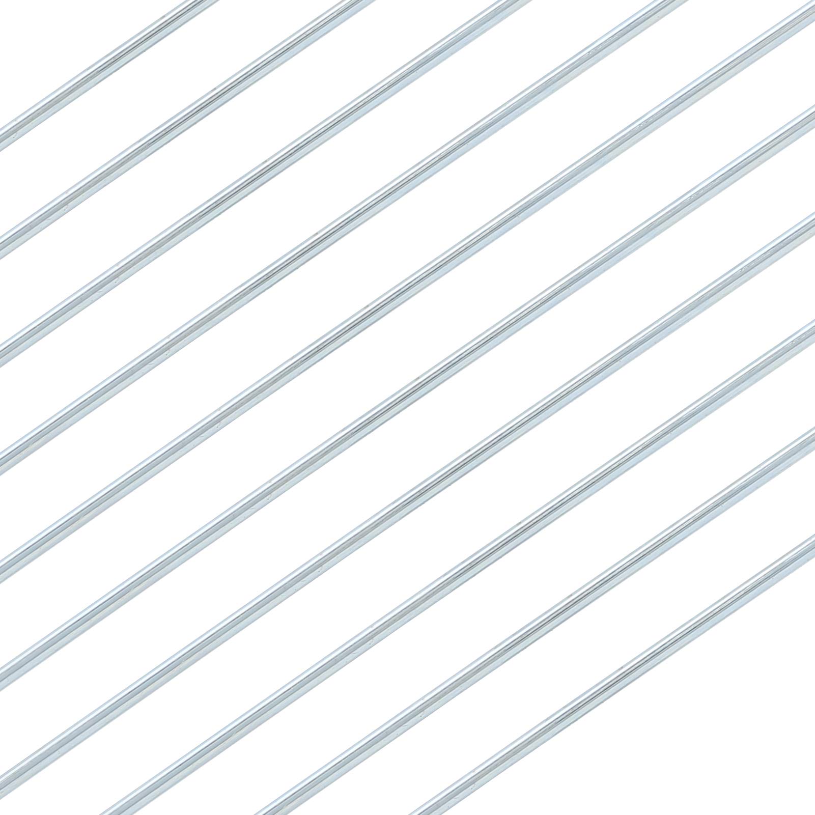 Lot de 10 rayons de vélo - En acier inoxydable - 13 G - 2,2 mm