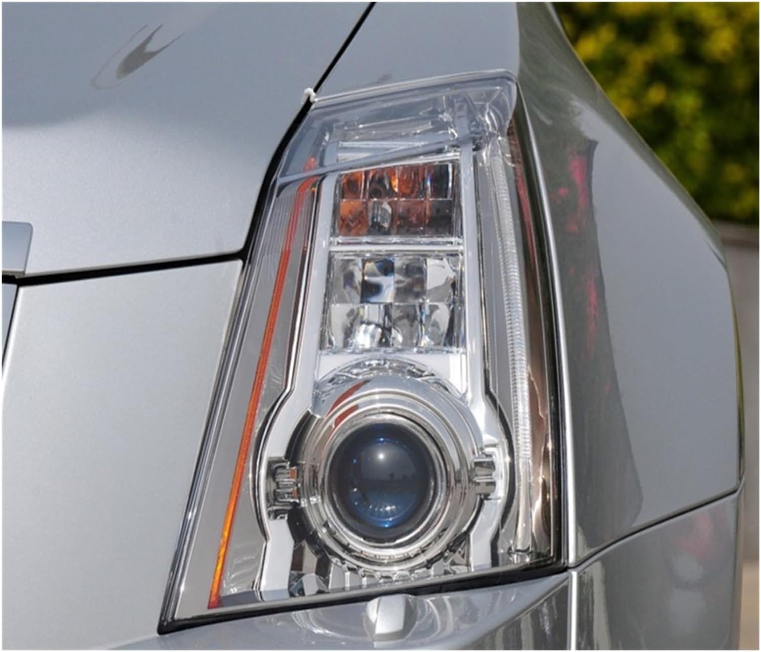 Front Auto Light Shell For Cadillac For Cts For Cts-V Coupe 2008 2009 2010 2011 2012 2013 Headlight Cover Lens Glass Shell Headlamp Transparent Lampshade Case(Left)