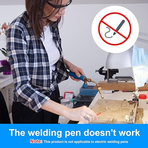 Miniatura 6 de AIEX Alambre de soldadura de plata de 14 pulgadas, alambre de soldadura de plata de baja temperatura, alambre de soldadura de plata dura,