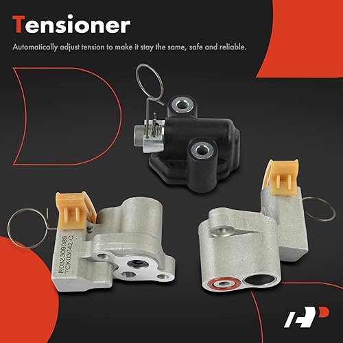 Miniatura 6 de A-Premium Kit de cadena de distribución de motor de 12 piezas con tensor y más compatible con DOHC, 6Cyl 4.0L compatible con Nissan Frontier 05-15,
