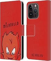 Vista 33 de Head Case Designs Funda de piel con licencia oficial de AC Milan Dream Big Children compatible con Apple iPhone 13 Mini