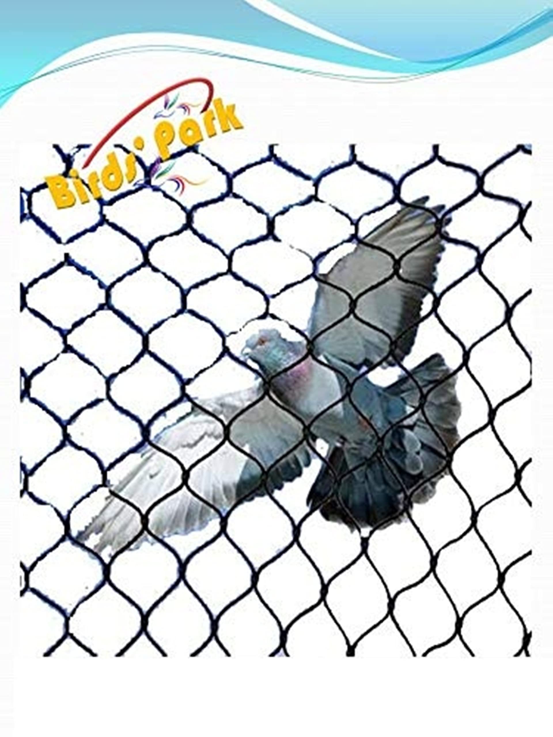 Anti Bird Net-Bird Protection Net Protection from Pigeon Birds & Cat Size: 8x6' - High Density Polyethylene (HDPE)-image-28