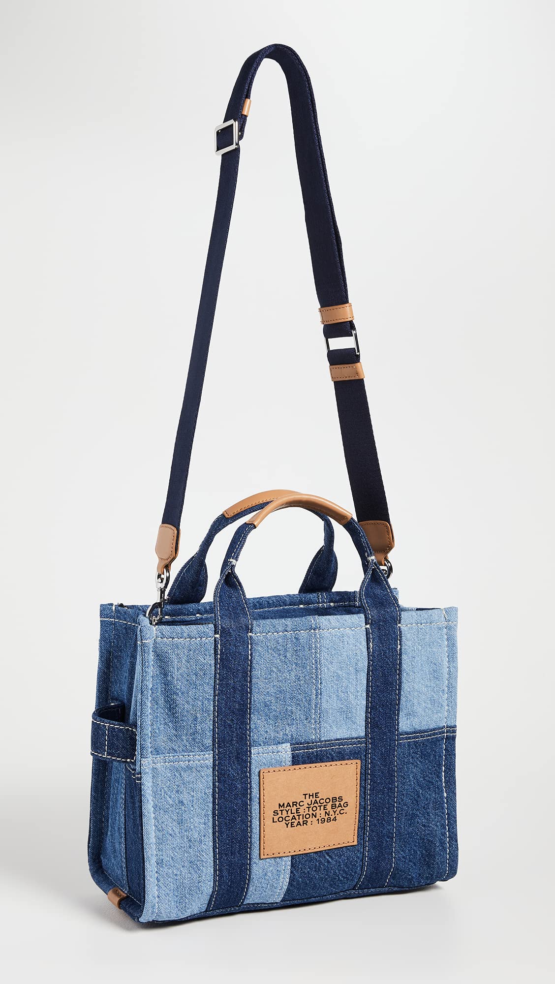 MARC JACOBS H017M06FA21-422 THE MEDIUM TOTE Bag Damen BLUE DENIM Größe ONE SIZE