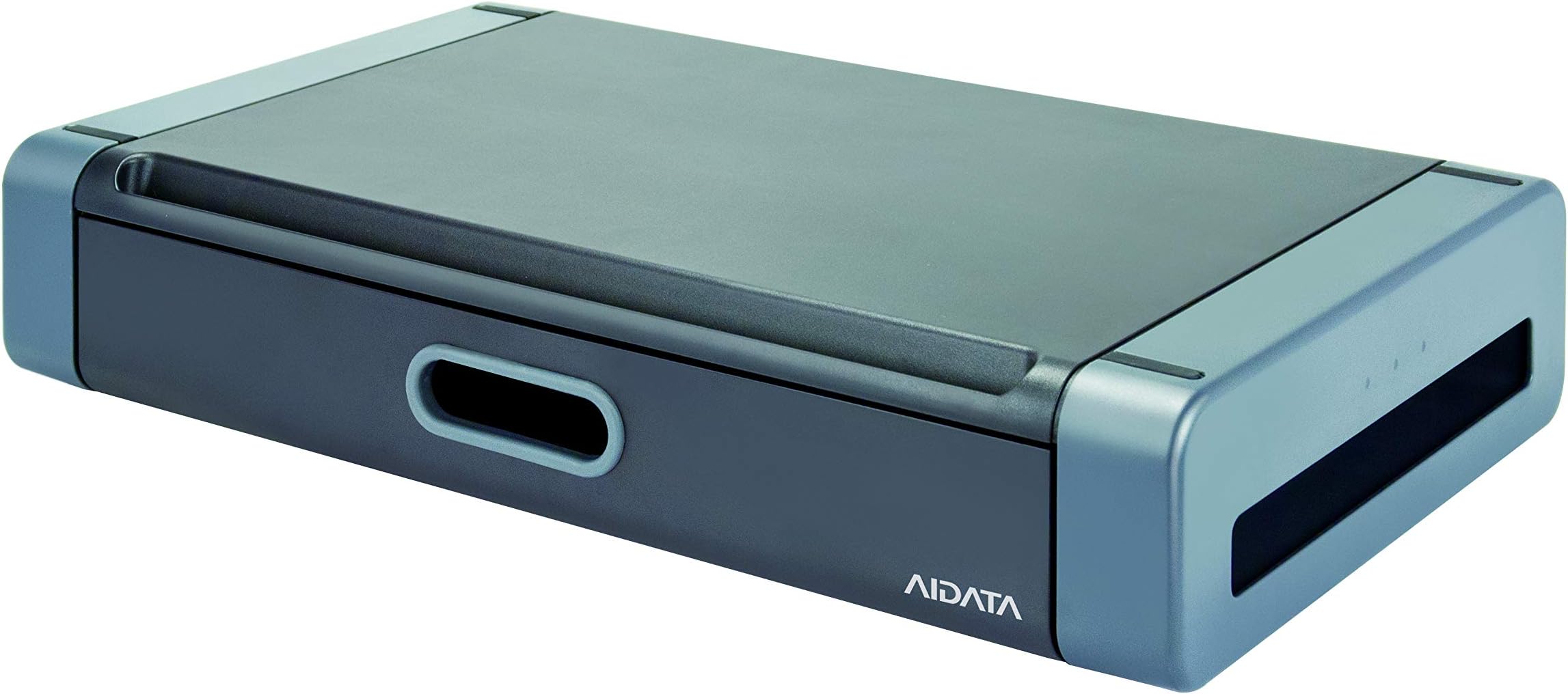 Mobotron MS-1002G Monitor Stand with Drawer (Grey)