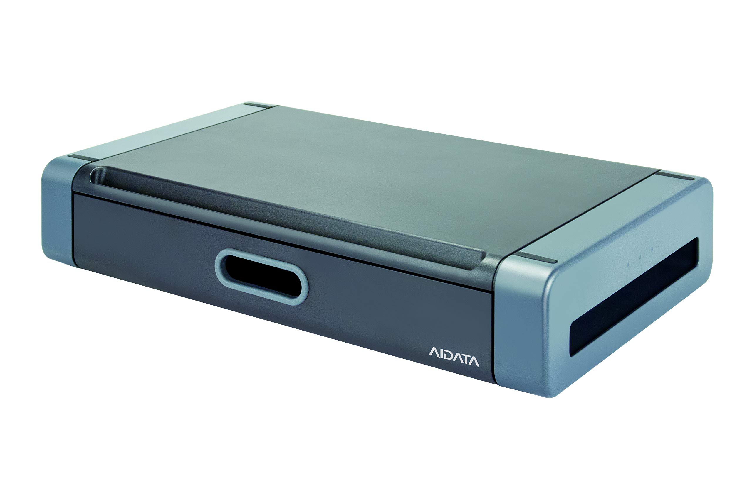 Mobotron MS-1002G Monitor Stand with Drawer (Grey)