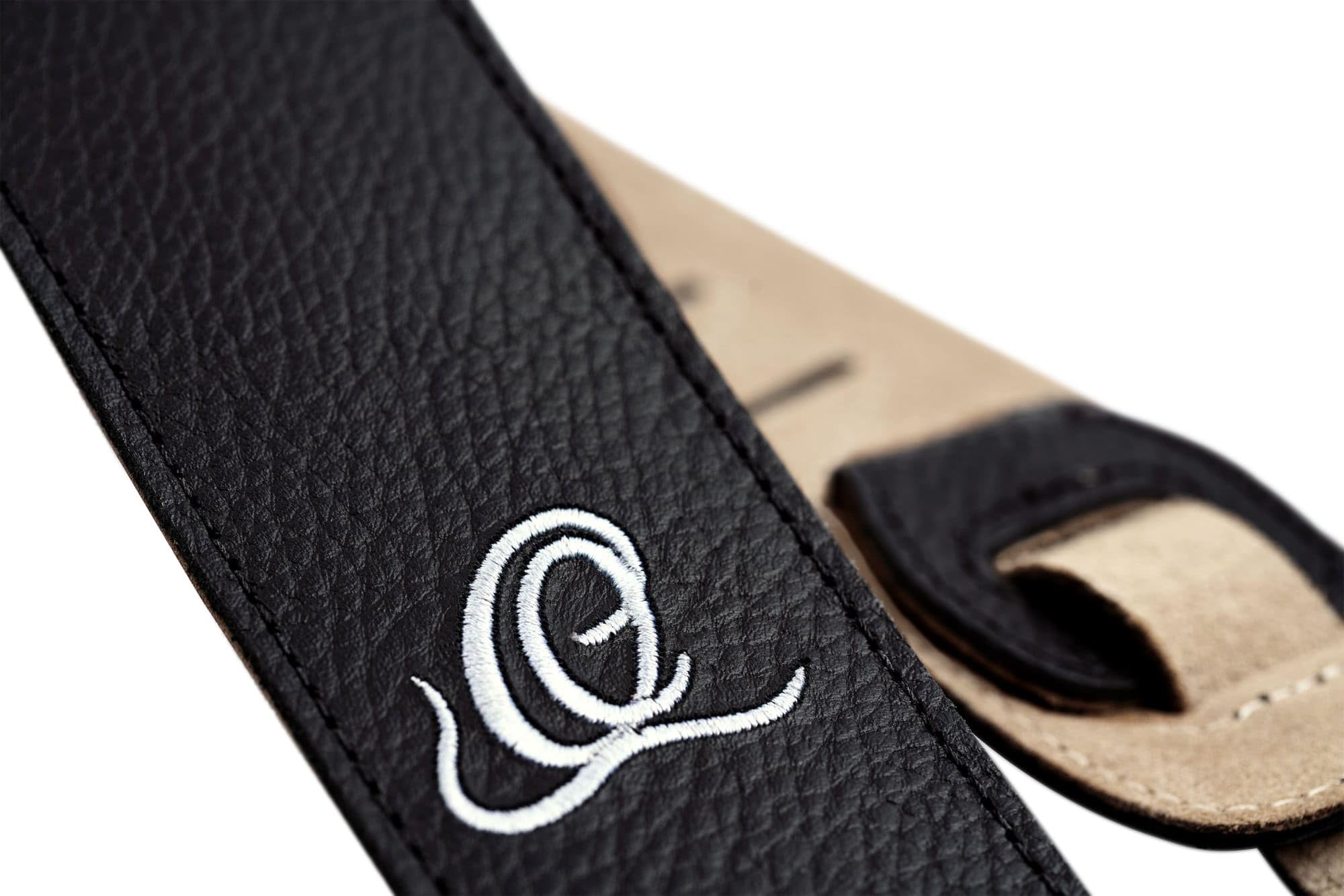 Ortega Guitars Adjustable Guitar Strap, Acoustic Guitar / Bass, Electric Guitar / Bass, Suede Series, Suede Leather - Image 3