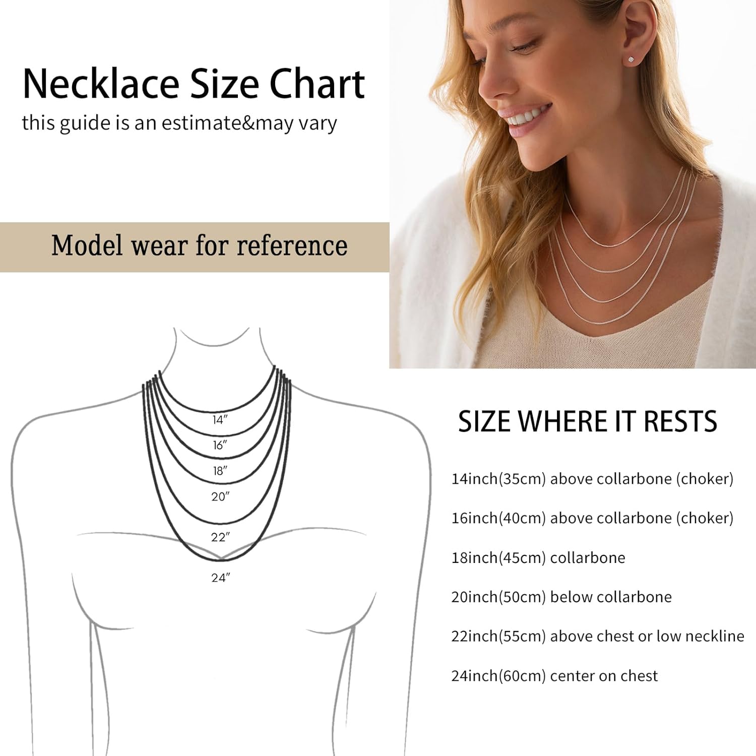 1.5mm/2mm/3mm Cuban Link Chains for Women Men, s925 Sterling Silver Plated Necklace Curb Chain 14, 16, 18, 20, 22, 24 Inch - Image 5