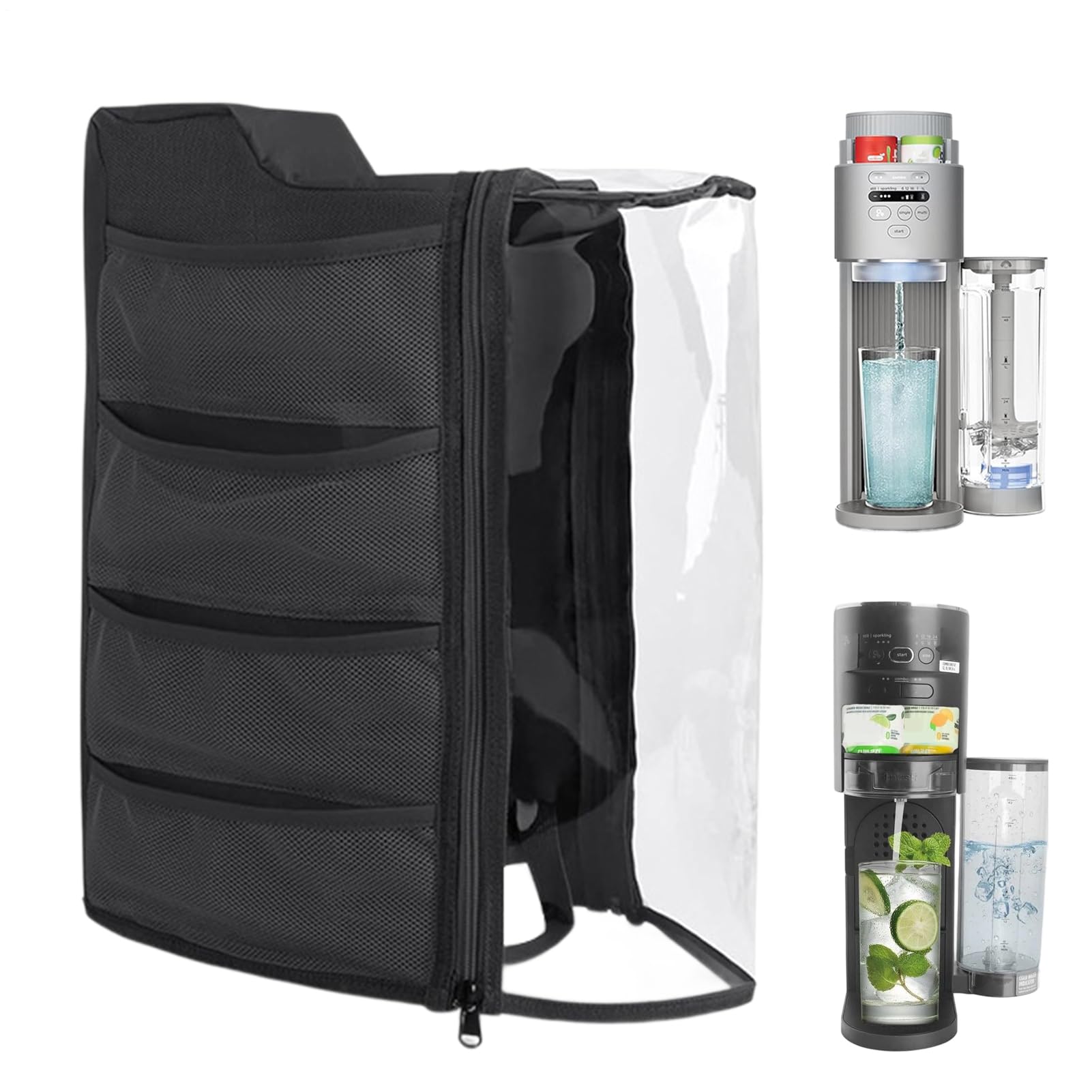 Housse pour machine à soda pour gouttes d'eau aromatisées protégeant de la saleté