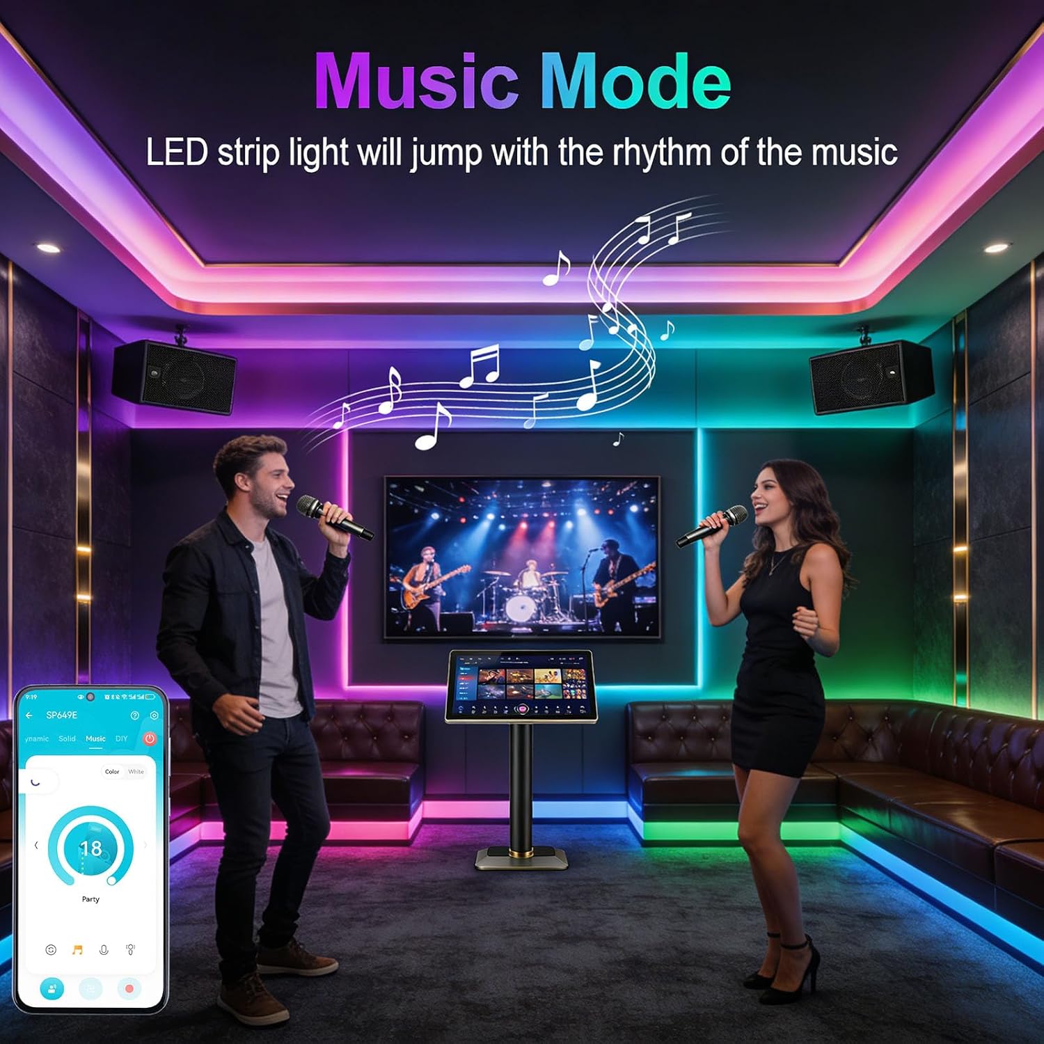 RGBW IC COB LED Strip Warm White 3000K 24V 32.8ft 7840LEDs WS2811 Addressable Color Changing Multicolor RGB+WW LED Tape Lights Kit for Bedroom,Gaming Room,Party Lights