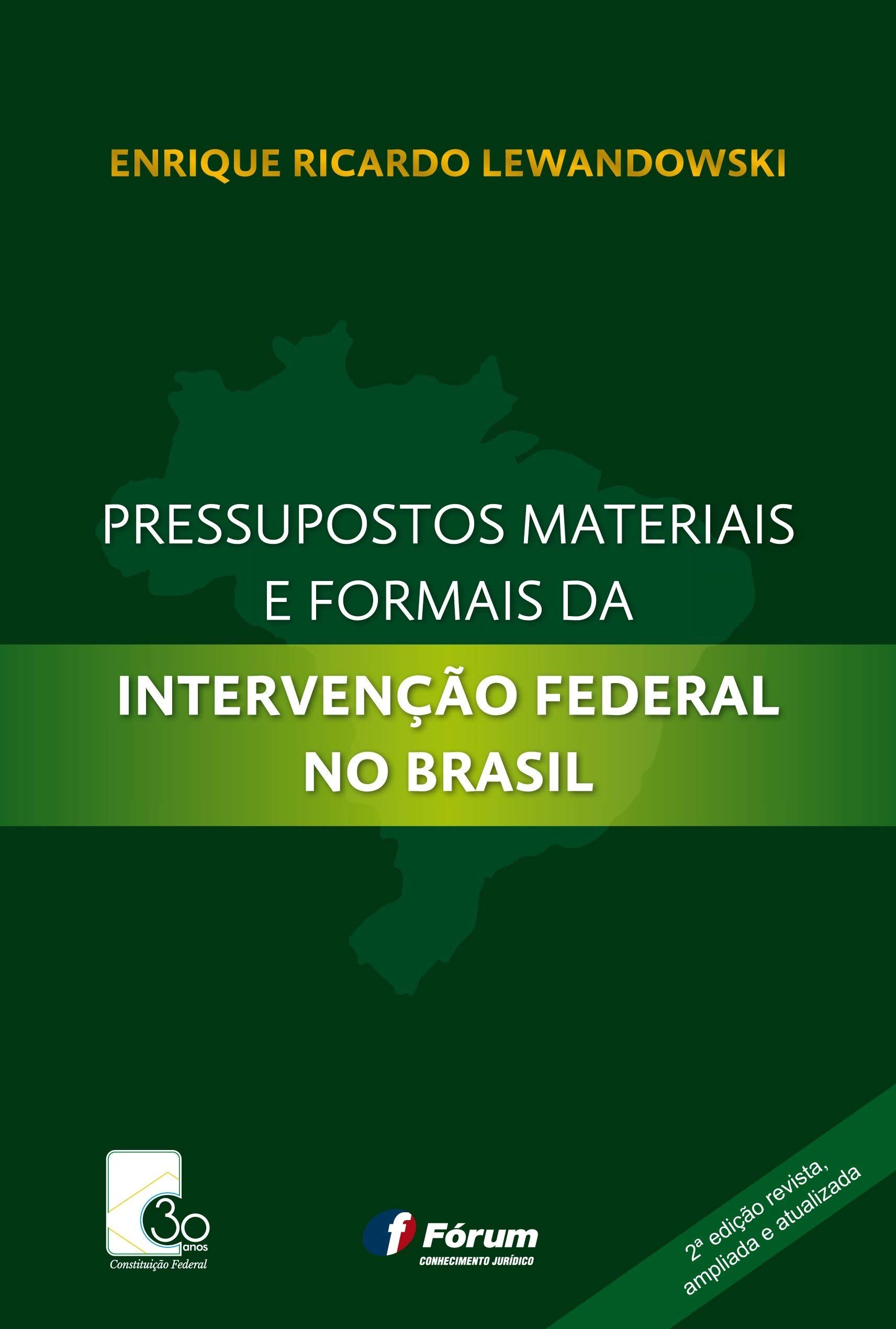 Capa de Pressupostos materiais e formais da intervenção federal no Brasil