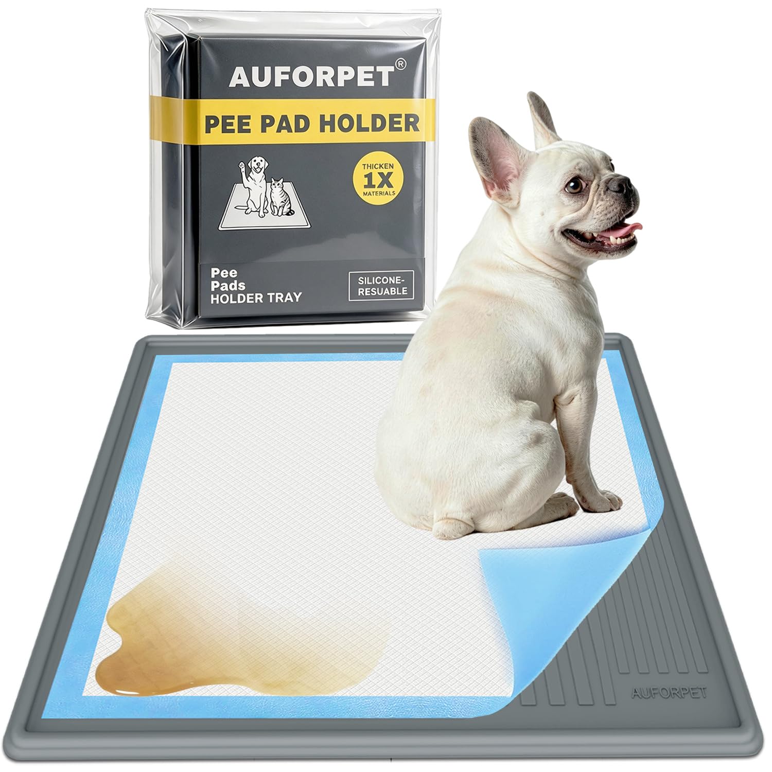 AUFORPET Pee Pad Holder Tray