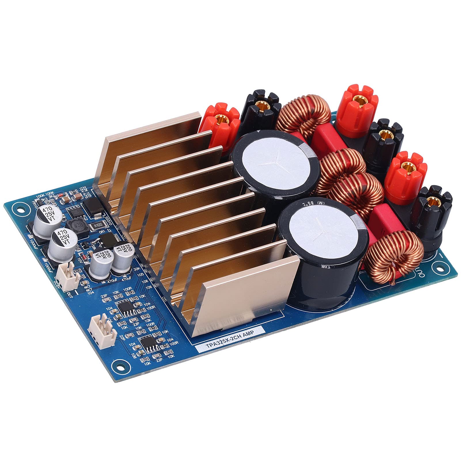 Fafeicy TPA3251D2 Modulo Scheda Amplificatore di Potenza Digitale Classe D 350W per Appassionati di Audio Ad Alta Potenza, Scheda Amplificatore PCB per Home Theater