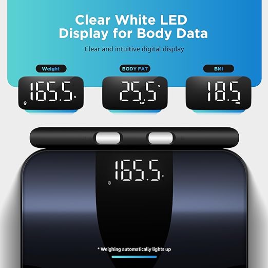 Báscula de Baño Digital Posture con Bluetooth, Medición de Grasa Corporal miniatura 7