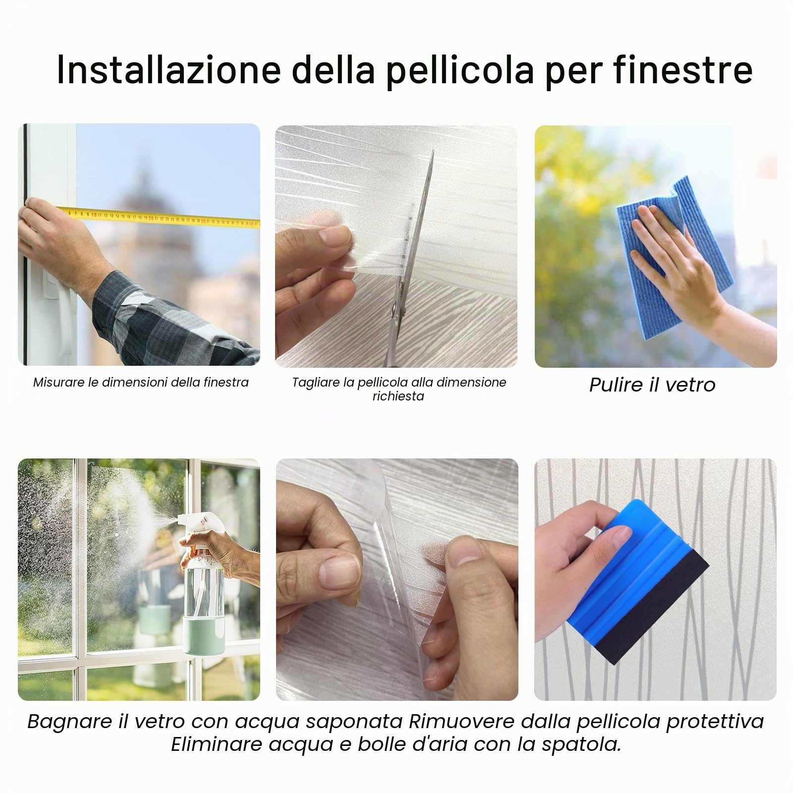 Shackcom Pellicola protettiva per finestre, autoadesiva, 60 x 200 cm, opaca, in vetro smerigliato, statica, anti-UV, con motivo a linee scandinave, per soggiorno, bagno, J084