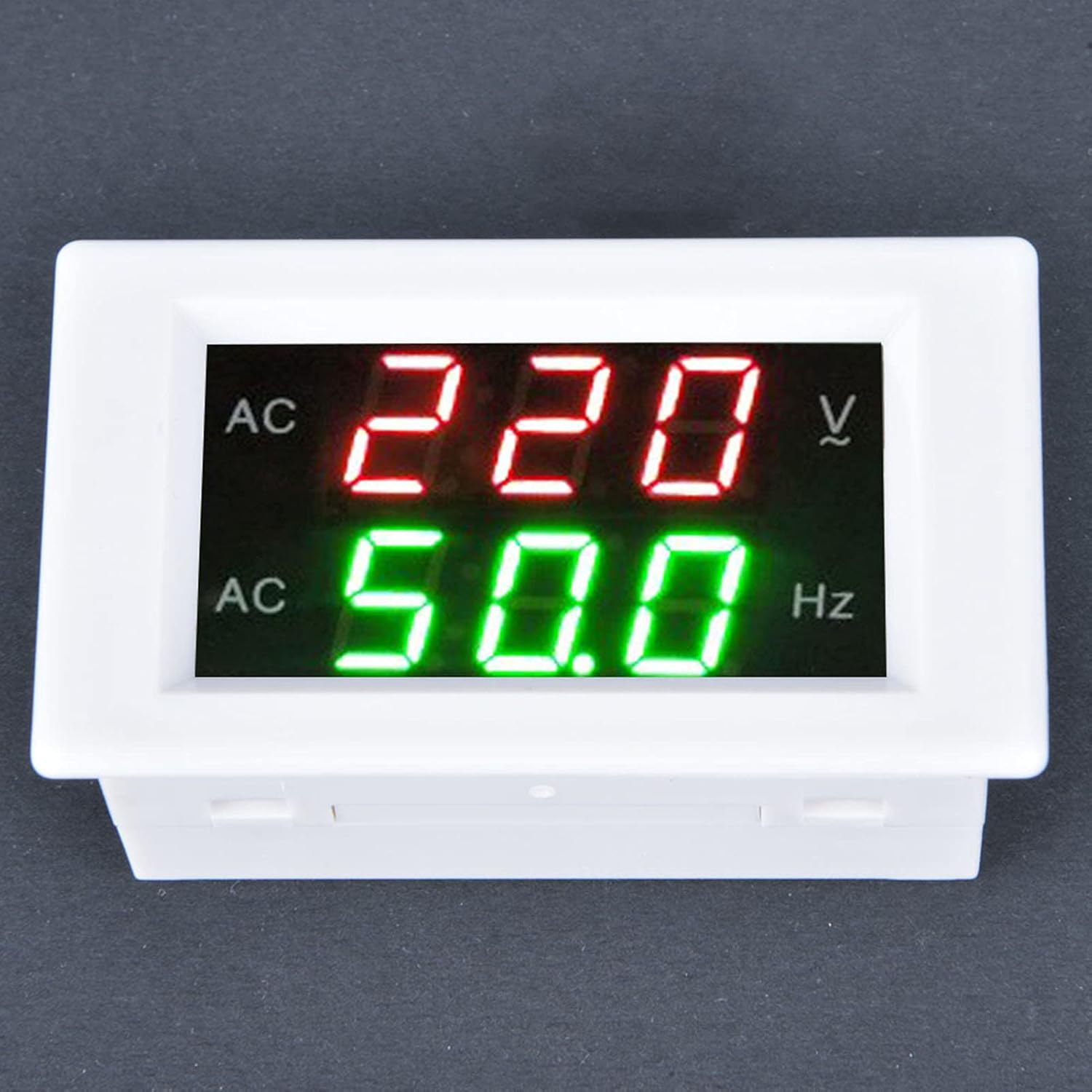 Digital AC Voltmeter Panel AC Voltage Frequency Meter Generator Digital