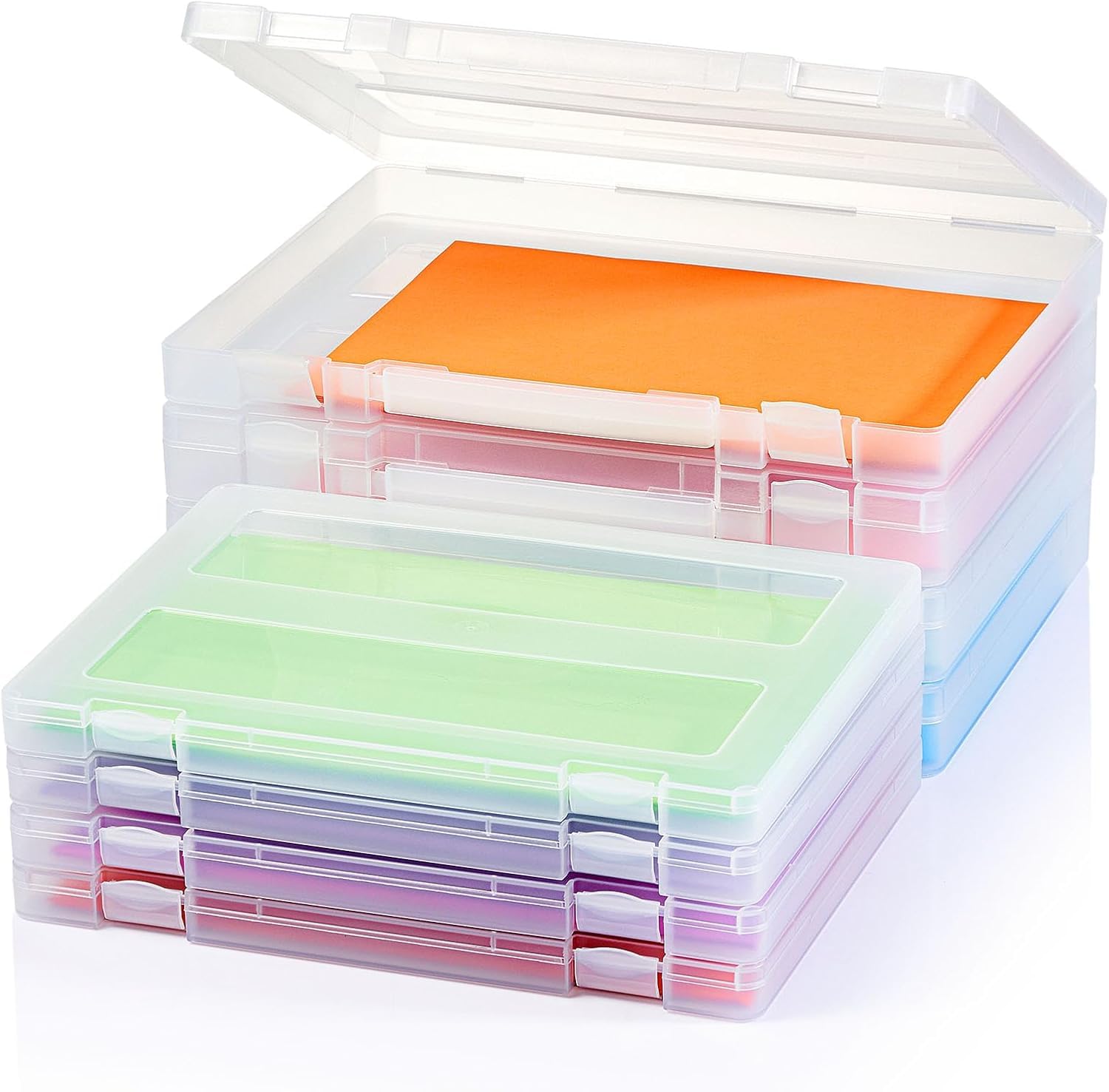 Denkee 8 Pack A4 Paper Organizer Box