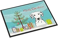 Vista 85 de Caroline's Treasures BB1449JMAT - Tapete de bienvenida de carlino negro, 24 x 36 pulgadas, tapete azul para puerta delantera, para interiores