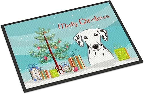 Miniatura 85 de Caroline's Treasures BB1449JMAT - Tapete de bienvenida de carlino negro, 24 x 36 pulgadas, tapete azul para puerta delantera, para interiores