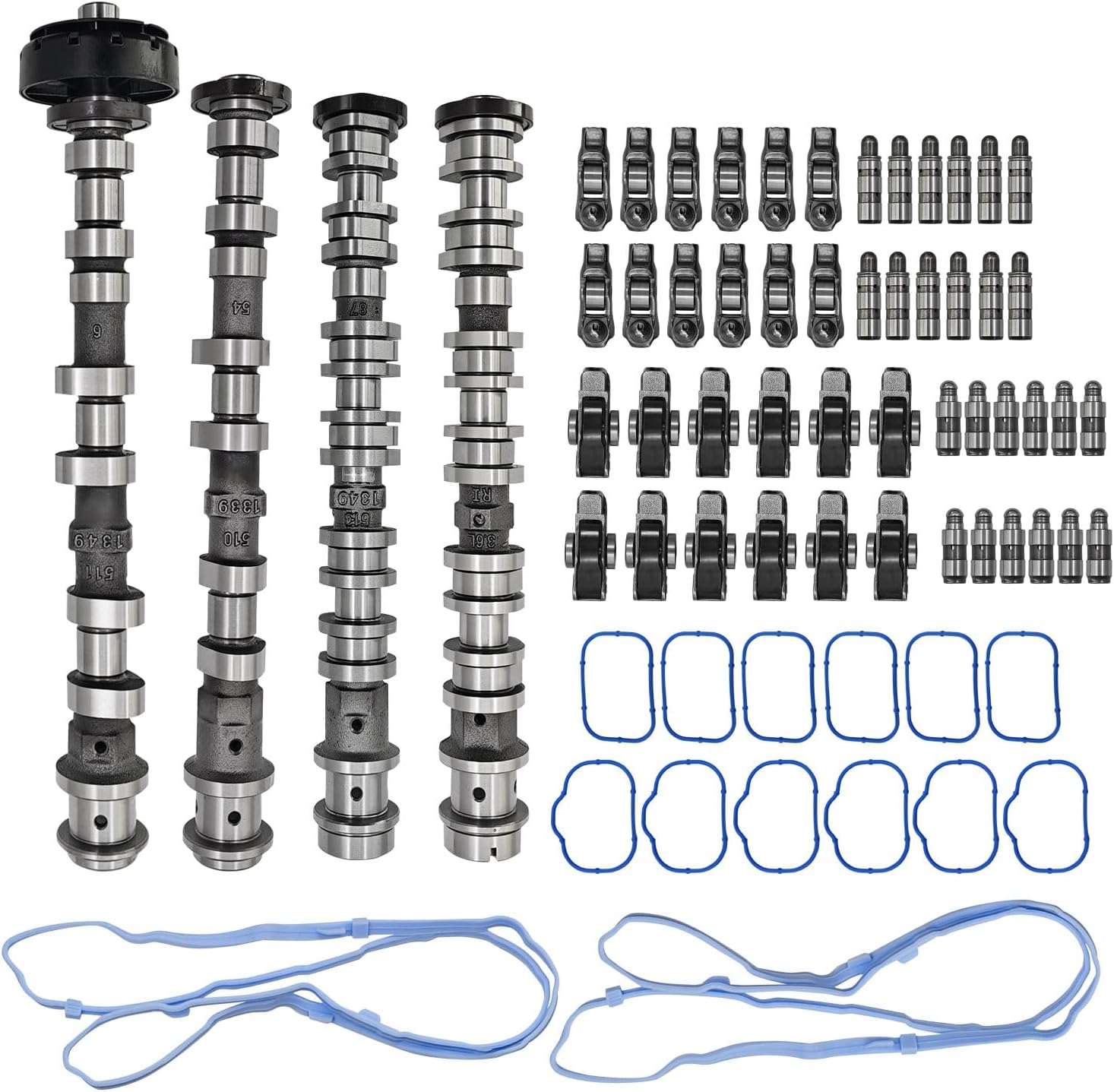 5047912AD 3.6L Engine Camshafts Rockers Arm Lifters Kit Replacement for Jeep Wrangler for Dodge Durango for Chrysler Pacifica for Ram ProMaster 1500/2500/3500,16-24 V6 5047913AD 5048029AD