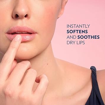 Vaseline Lip Therapy Rosy Lips 3-Pack Moisturizing Lip Balm for Very Dry Lips in Mini Jars, 0.25 Oz.