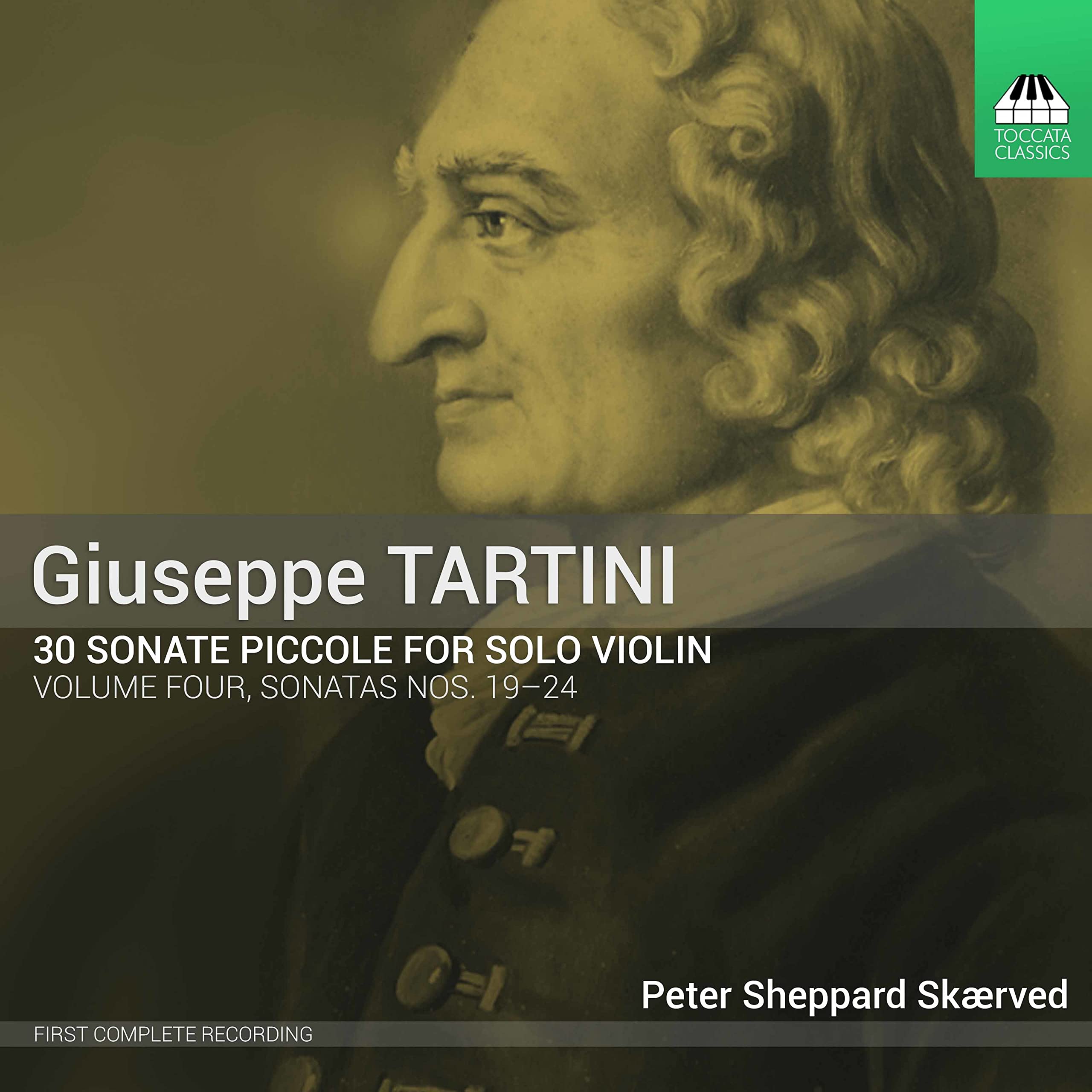 Peter Sheppard Skaerved Giuseppe Tartini: 30 Sonate Piccole For Solo Violin