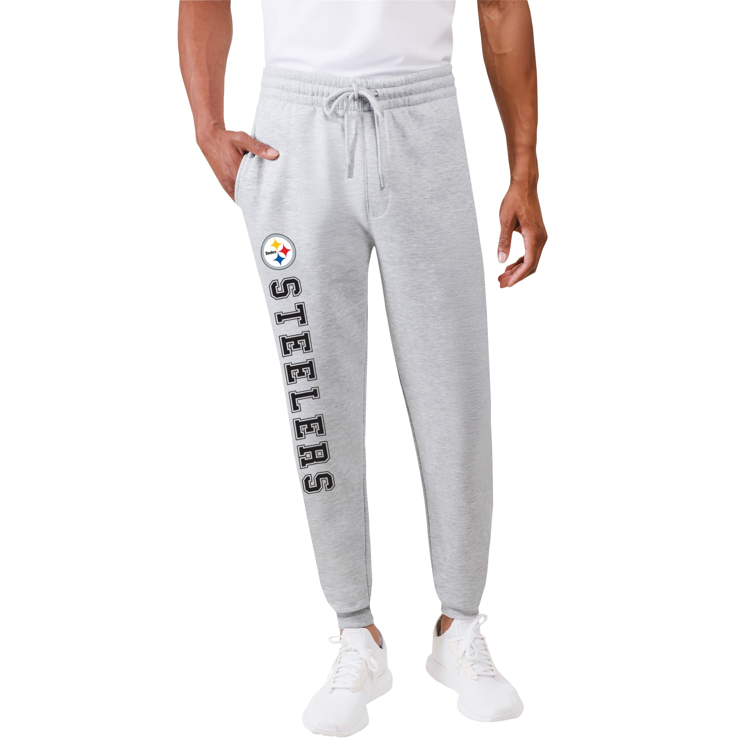 Ultra Game Men's NFL Official Super Soft Game Day Jogger Sweatpants
