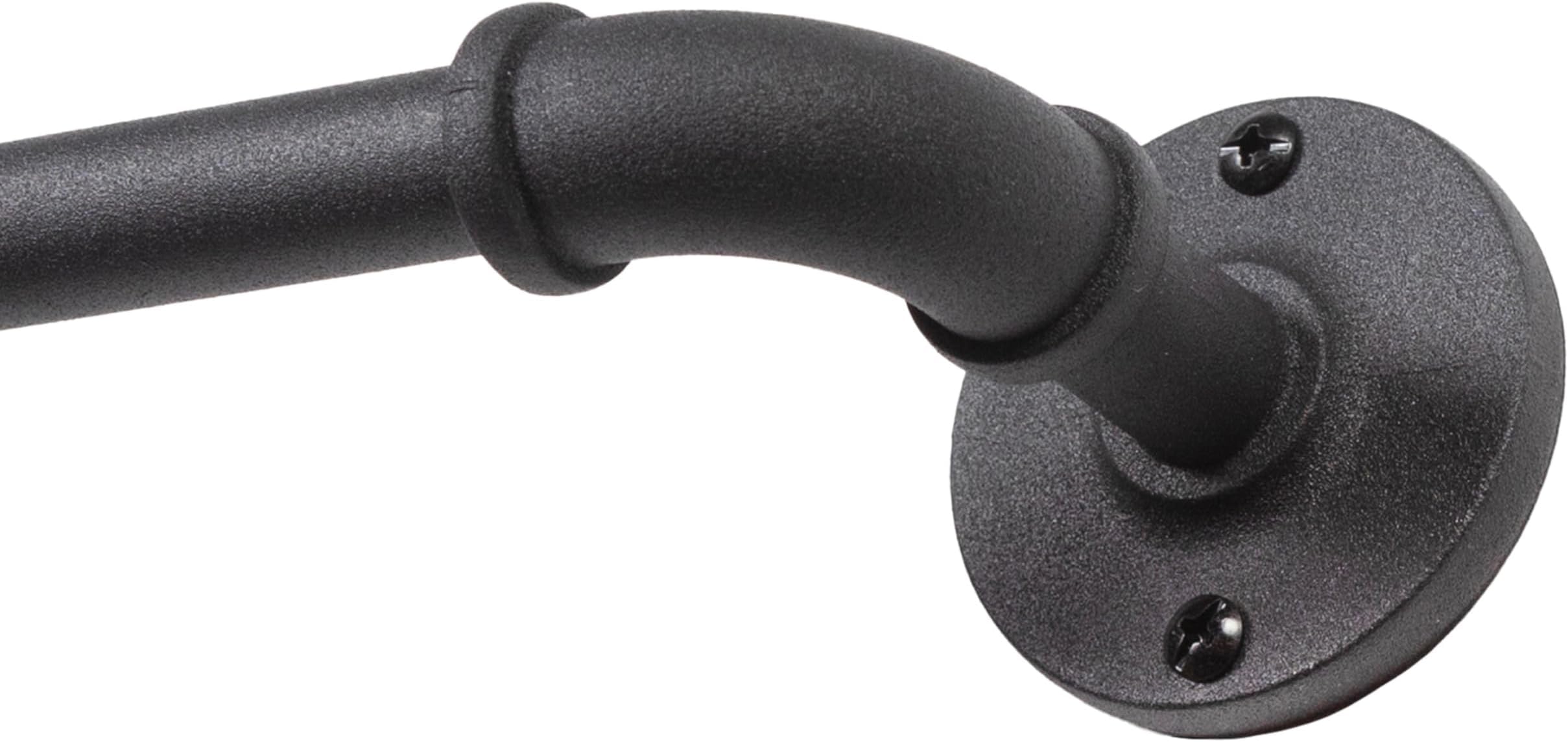 Kenney KN90030 Adler Outdoor Window Curtain Rod 28"-48"