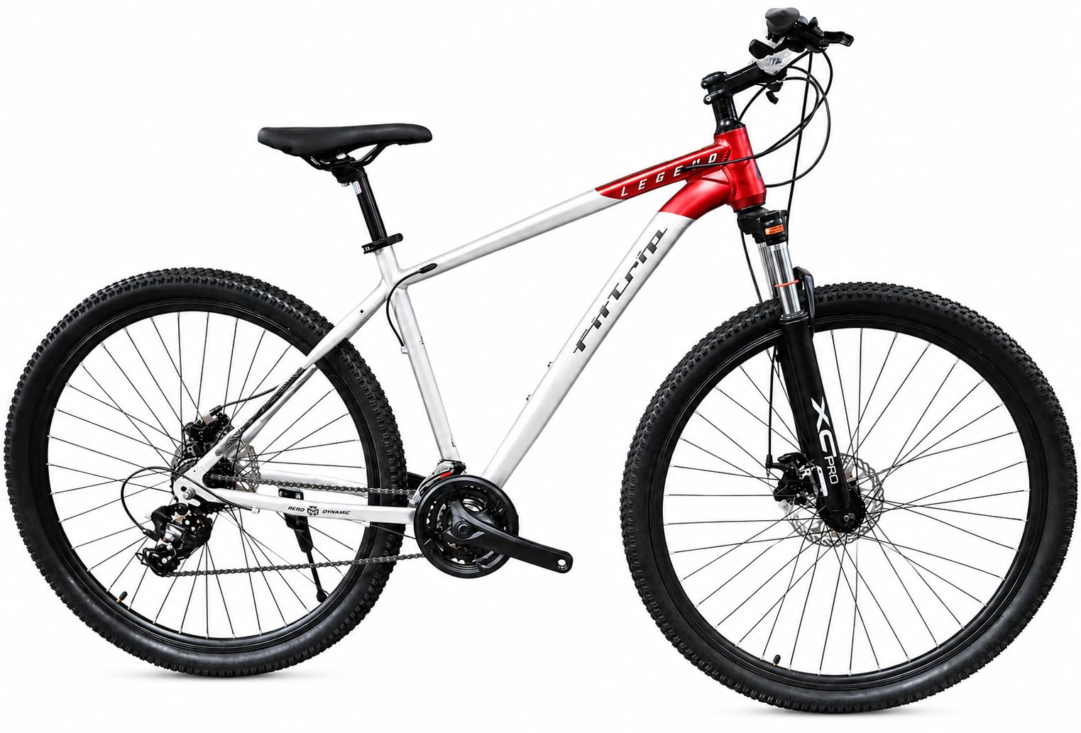 FitTrip Legend Sigma 29T Alloy Mountain Bike | Shimano Altus 21 Speed Gear Cycle for Adults | Zoom Masera Suspension | Prowheel Crank | Clarks (UK) Disc Brakes | Lightweight Alloy MTB | 18 Inch Frame-image-28