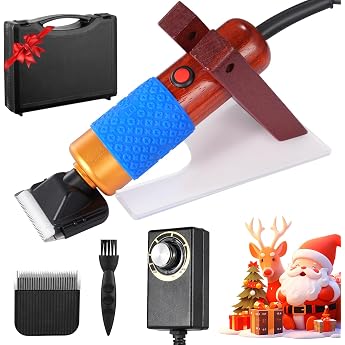 Electric Carpet Cutter 200W Adjustable Speed for Carpets Tufting and Pet Grooming