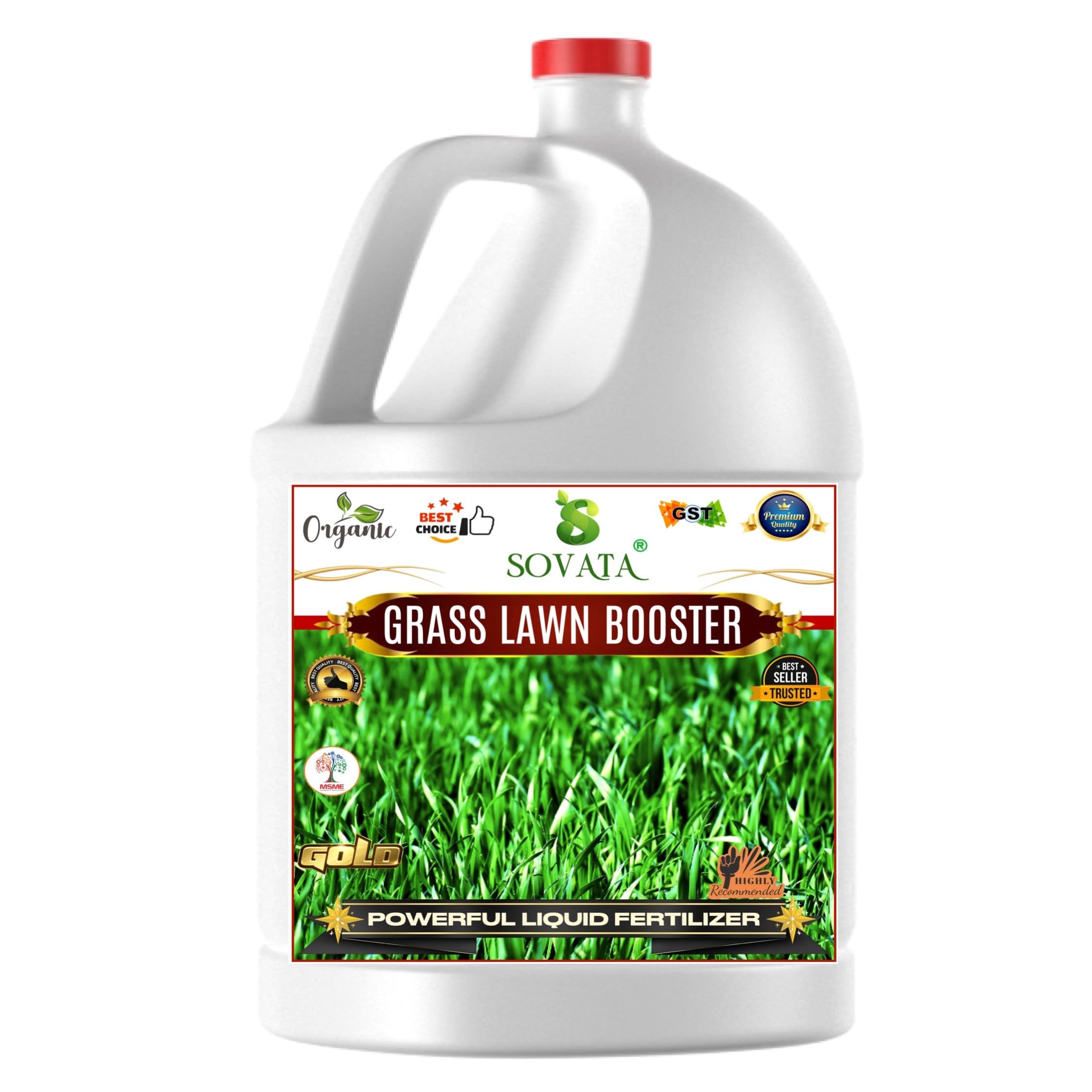 Sovata® Grass Lawn Booster, Essential Organic Powerful Liquid Fertilizer for Overall Healthy and Fast Growth of Grass Plants. (500 ml) (B0D7Q84G79) Amazon Price History, Amazon Price Tracker