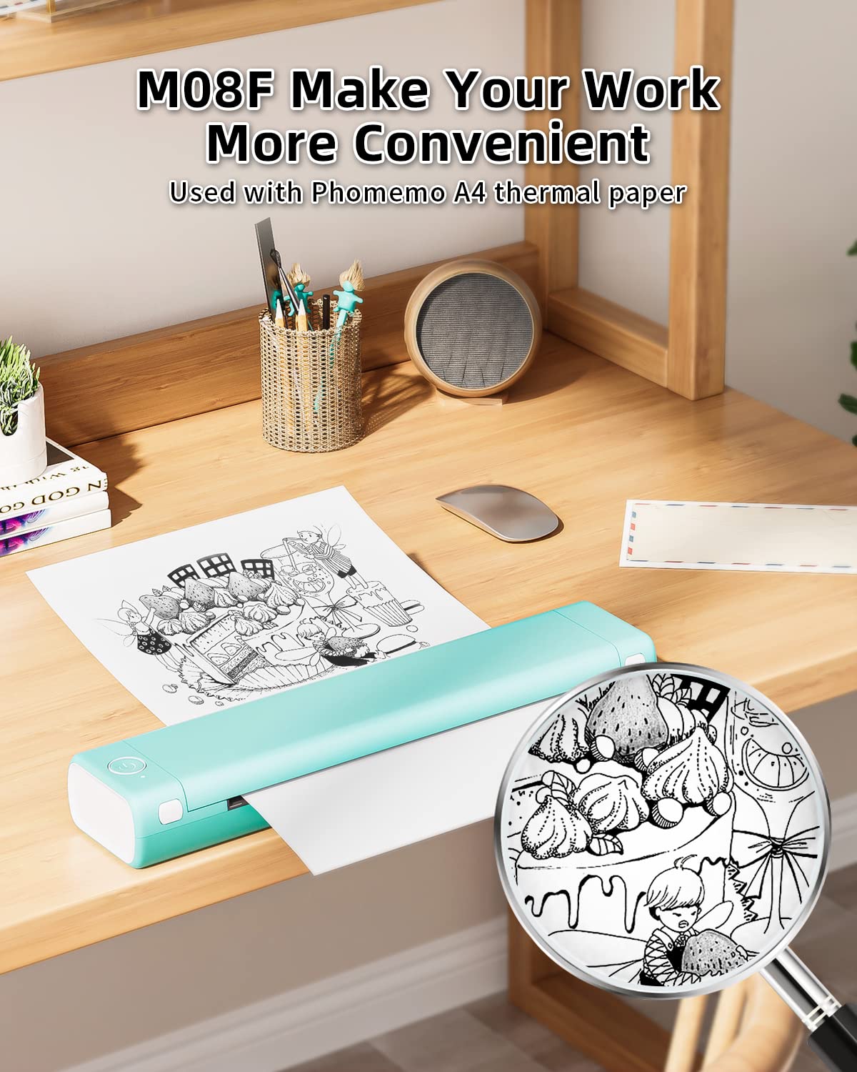 Amazon | Phomemo a4 感熱紙 8.26 